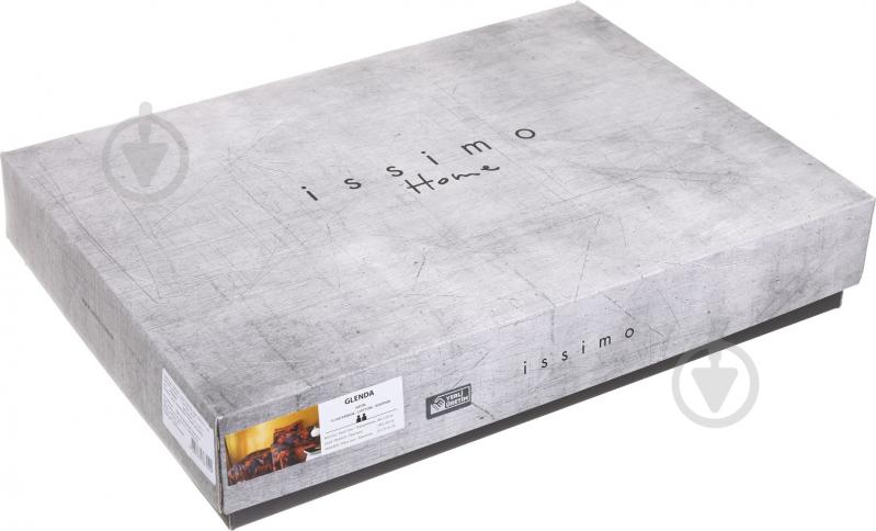 Комплект постельного белья Glenda євро разноцветный Issimo - фото 4