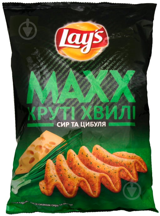 Чипсы Lays MAX Сыр и лук 50 г - фото 1