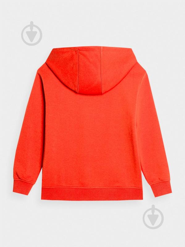 Джемпер 4F SWEATSHIRT M1090 4FJRAW23TSWSM1090-70S р.152 оранжевый - фото 2