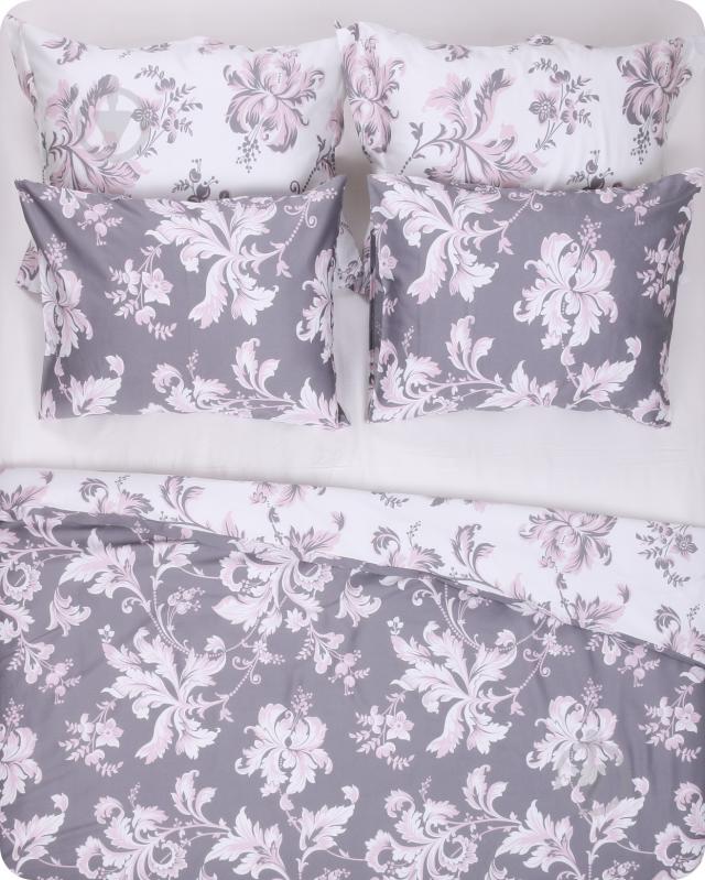 Комплект постільної білизни Rosy євро різнокольоровий Issimo - фото 1