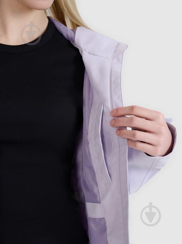 Ветровка женская 4F TECHNICAL JACKET F702 4FWSS25TTJAF702-52S р.L сиреневая - фото 7 Ветровка женская 4F TECHNICAL JACKET F702 4FWSS25TTJAF702-52S р.L сиреневая - фото 7