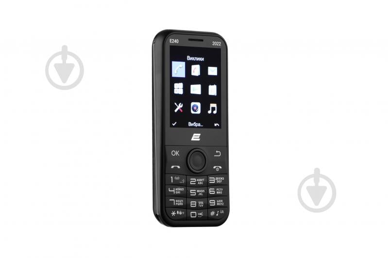 Мобільний телефон 2E E240 2022 Dual SIM black 688130245159 - фото 6