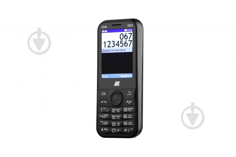 Мобільний телефон 2E E240 2022 Dual SIM black 688130245159 - фото 7