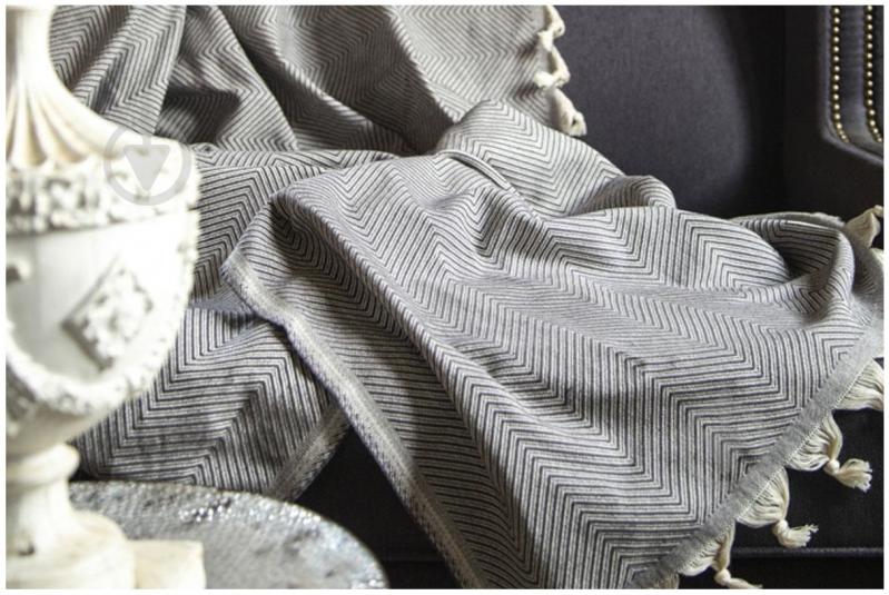 Плед decon grey 170x230 см серый Issimo - фото 1