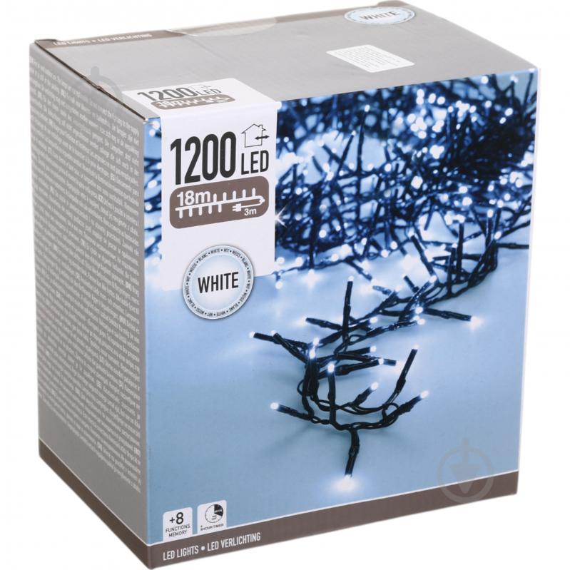 Электрогирлянда светодиодная Koopman встроенный светодиод (LED) 1200 ламп 18 м (AX8540040) - фото 4 Электрогирлянда светодиодная Koopman встроенный светодиод (LED) 1200 ламп 18 м (AX8540040) - фото 4