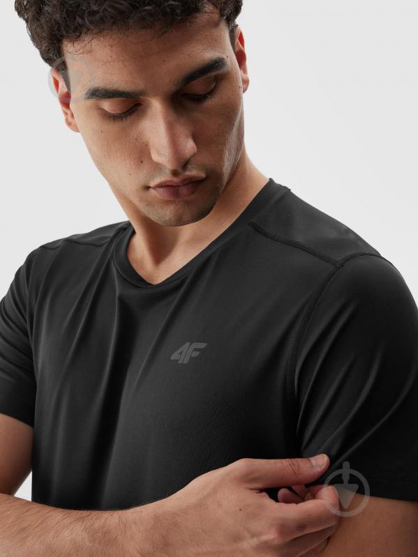 Футболка 4F TSHIRT FNK M620 4FRAW23TFTSM620-20S р.M черный - фото 2