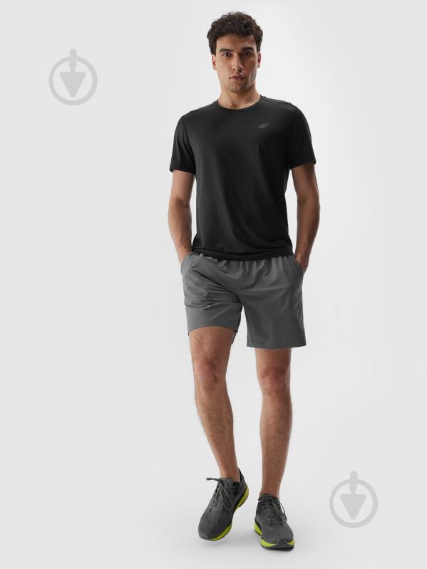 Футболка 4F TSHIRT FNK M620 4FRAW23TFTSM620-20S р.M черный - фото 4