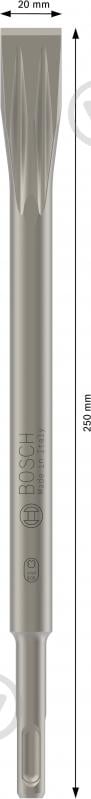 Зубило Bosch SDS-plus 20x250 мм 2609390394 - фото 2