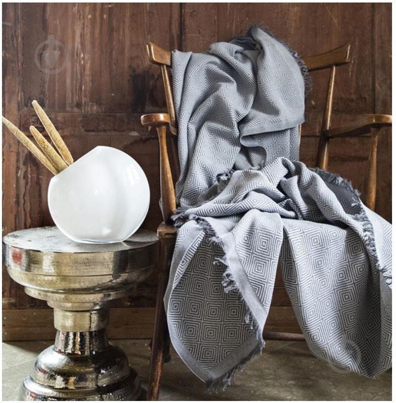 Плед maia grey 170x230 см серый Issimo - фото 1