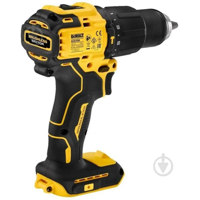 Шуруповерт ударный аккумуляторный DeWalt DCD709P2T - фото 4