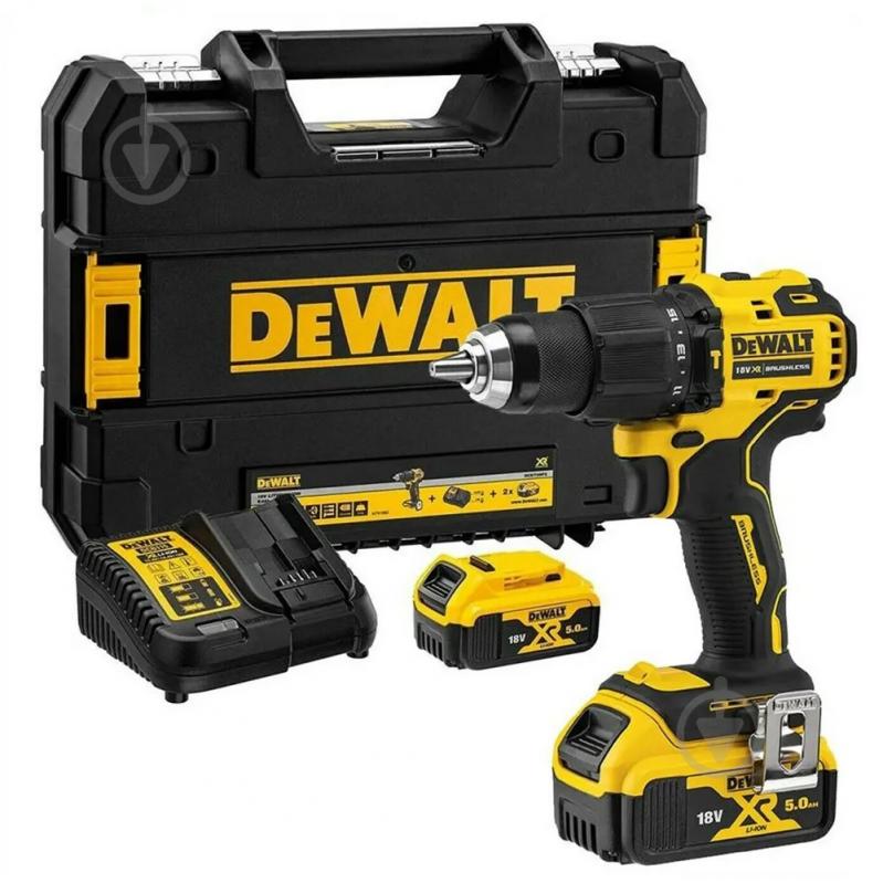 Шуруповерт ударный аккумуляторный DeWalt DCD709P2T - фото 2