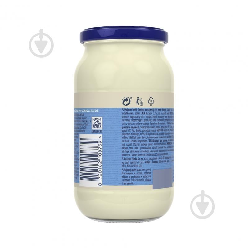 Соус майонезный Hellmann's 27% Light - фото 2 Соус майонезный Hellmann's 27% Light - фото 2