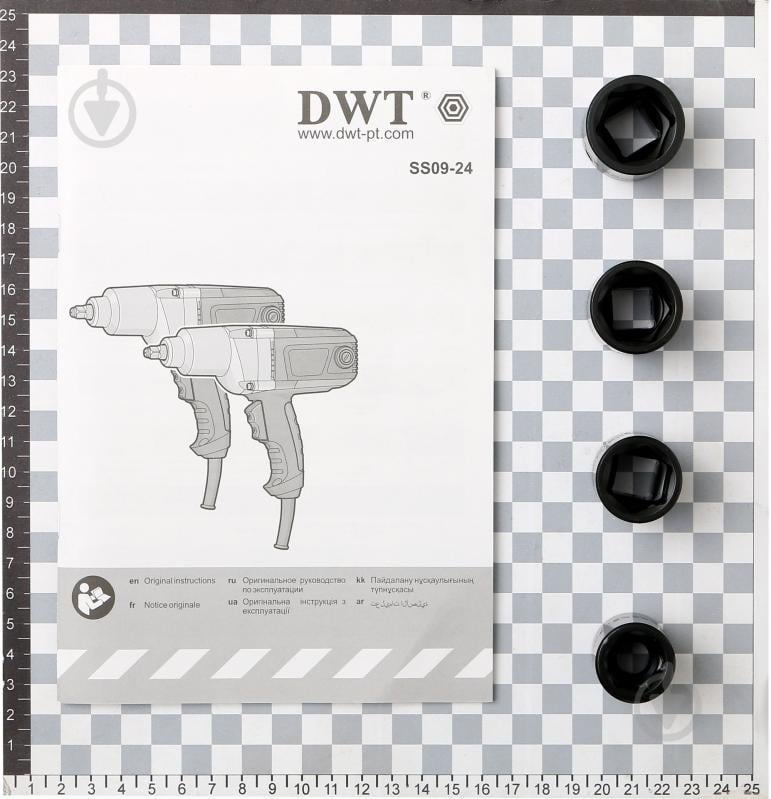 Гайковерт ударний мережевий DWT SS09-24 - фото 2
