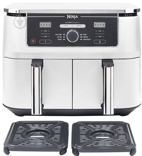 Мультипечь NINJA Air Fryer Dual zone AF400EUWH - фото 9