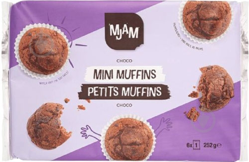 Маффин шоколадные органические 252 г - фото 1 Маффин шоколадные органические 252 г - фото 1