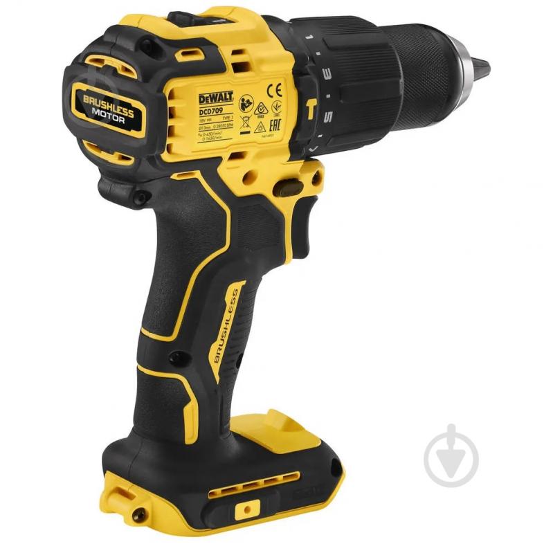 Шуруповерт ударный аккумуляторный DeWalt DCD709N - фото 3