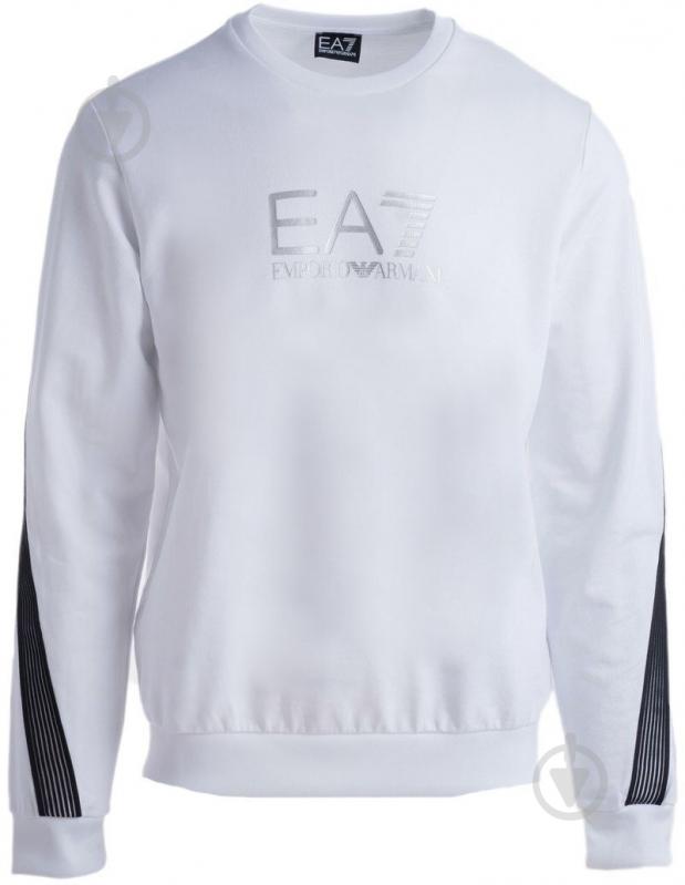 Світшот EA7 SWEATSHIRT 3LPM67-PJ05Z-1100 р. XL білий - фото 1