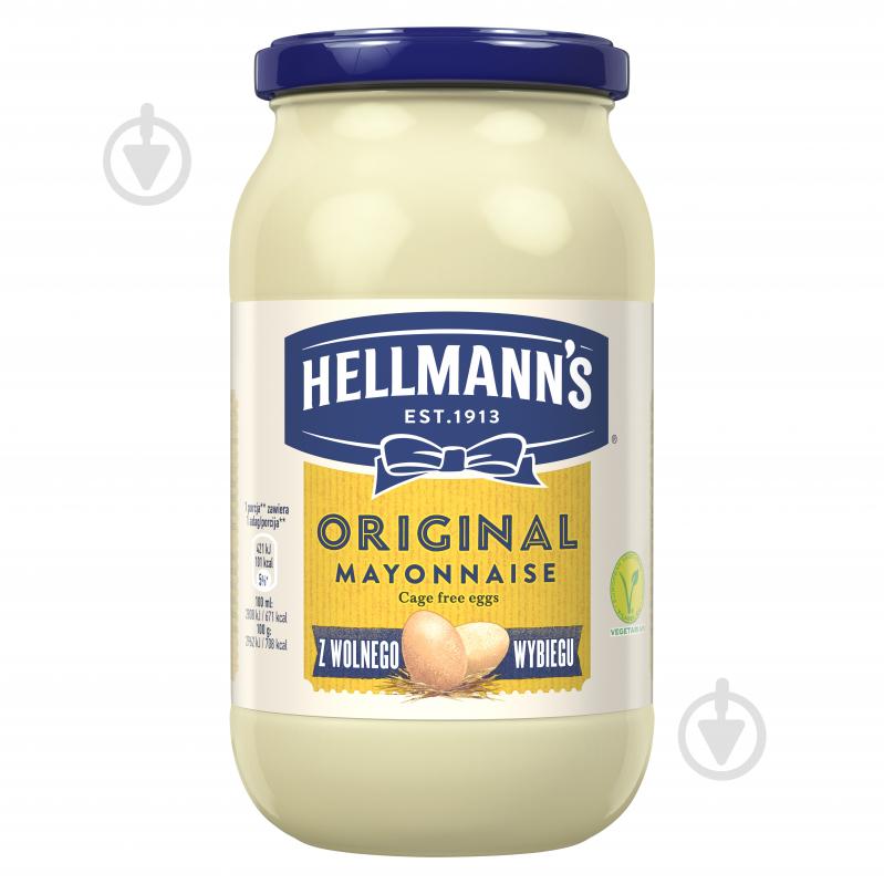 Майонез Hellmann's 73% Original 383 г - фото 1
