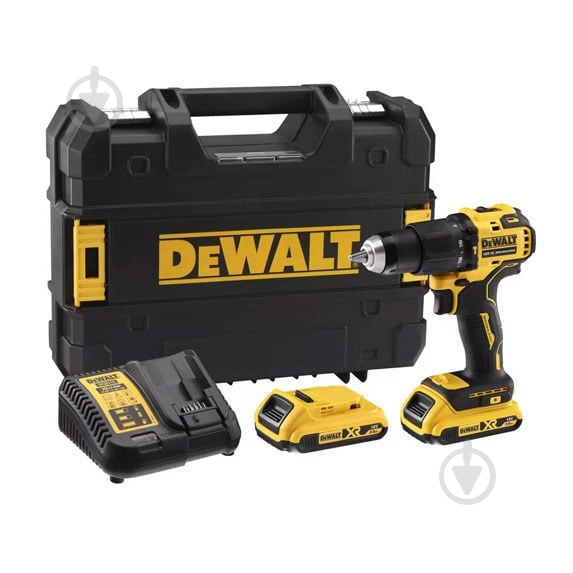 Шуруповерт ударный аккумуляторный DeWalt DCD709D2T - фото 1