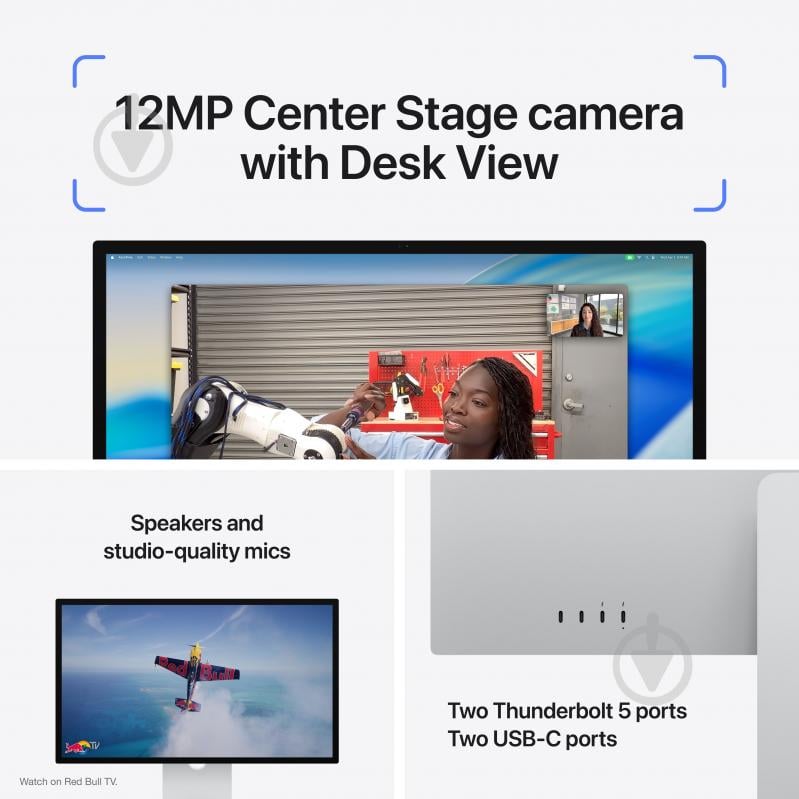 Монитор Apple Studio Display 2026 5K Standard glass 27" (MFEW4RU/A) - фото 4