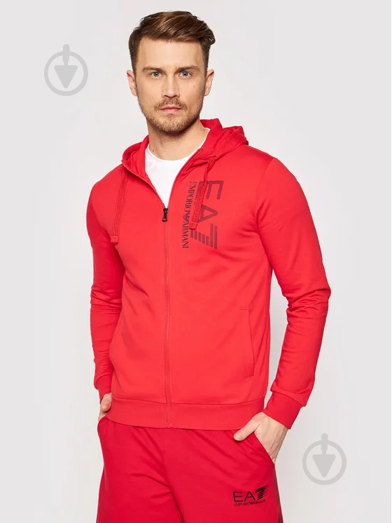 Джемпер EA7 SWEATSHIRT 3LPM53-PJ05Z-1451 р. XL красный - фото 1