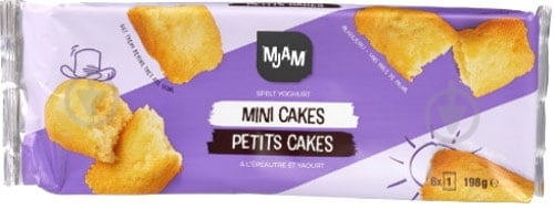 Кекс міні органічні 198 г - фото 1 Кекс міні органічні 198 г - фото 1