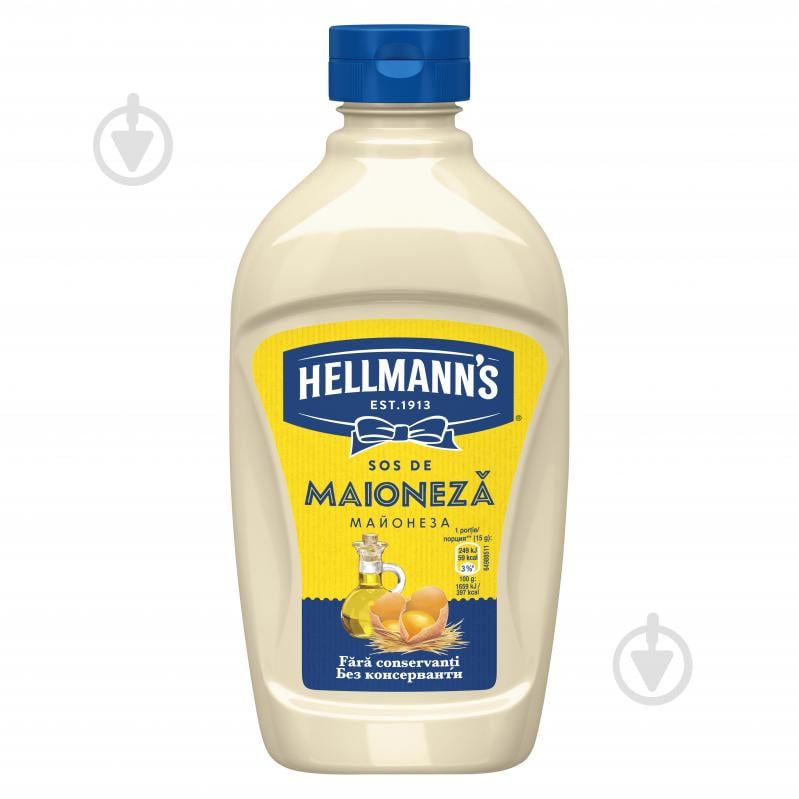 Соус майонезный Hellmann's 41,00% - фото 1 Соус майонезный Hellmann's 41,00% - фото 1