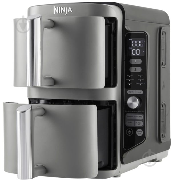 Мультипечь NINJA Double Stack XL 2-Level Air Fryer SL400EU - фото 4