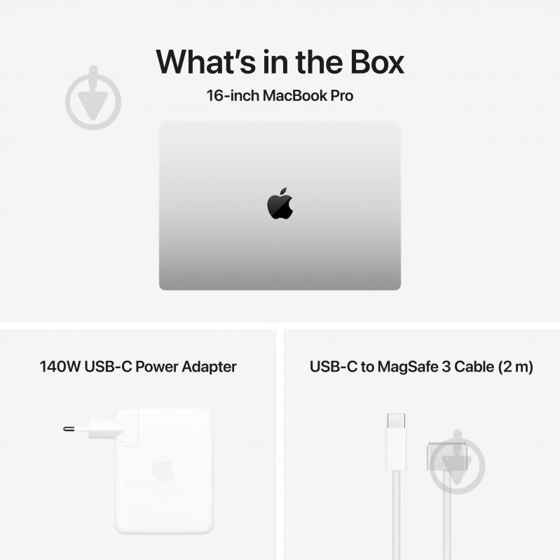 Ноутбук Apple MacBook Pro M5 Max 2026 48GB/2TB 16,2" (MGE94UA/A) silver - фото 9 Ноутбук Apple MacBook Pro M5 Max 2026 48GB/2TB 16,2" (MGE94UA/A) silver - фото 9