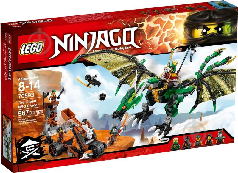 Конструктор LEGO Ninjago Зеленый Дракон 70593 - фото 1