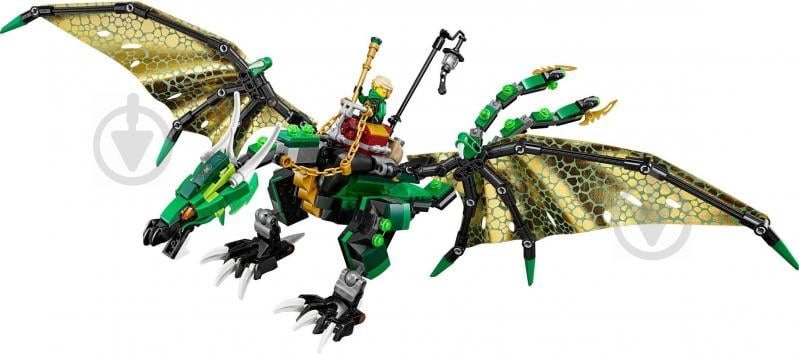 Конструктор LEGO Ninjago Зеленый Дракон 70593 - фото 3