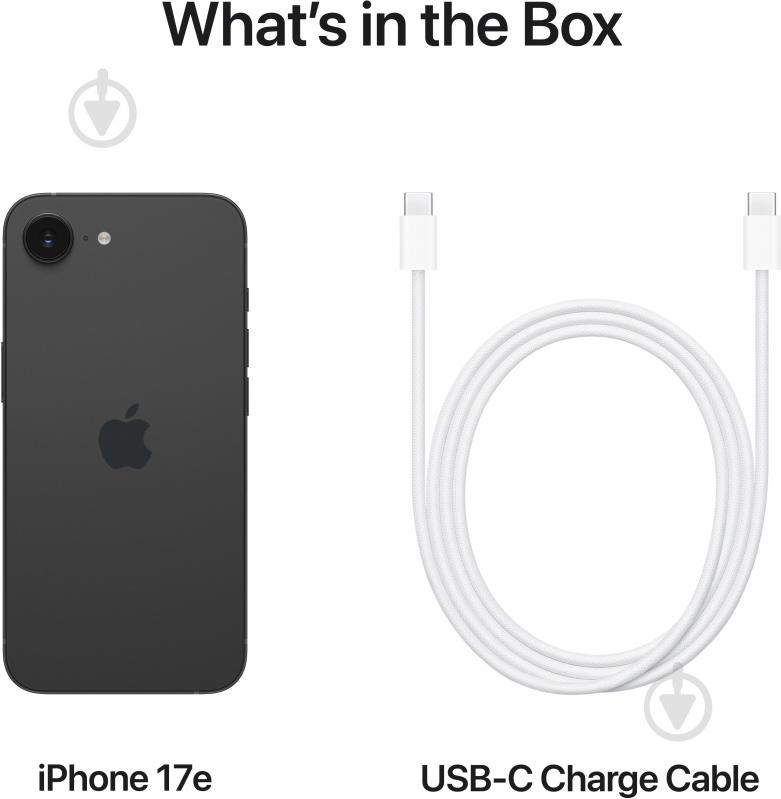 Смартфон Apple iPhone 17e 512GB black (MHRY4AF/A) - фото 8