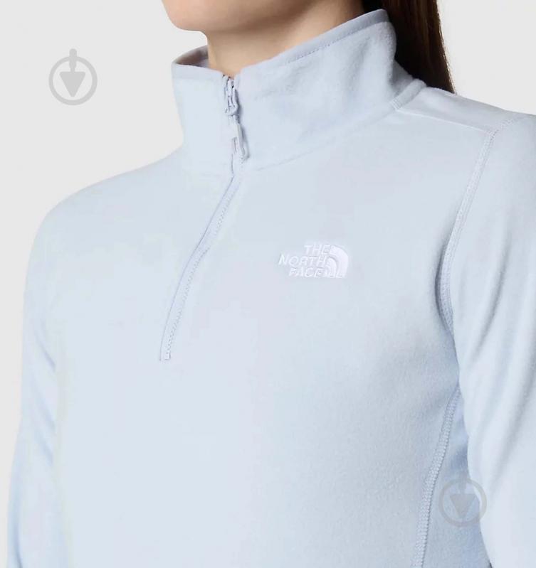 Джемпер THE NORTH FACE W 100 GLACIER 1/4 ZIP - EU NF0A855MI0E1 р.XS блакитний - фото 6