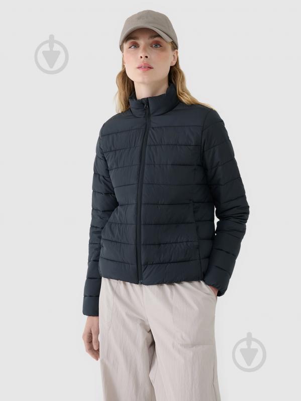 Куртка женская демисезонная 4F DOWN JACKET F533 4FWSS25TDJAF533-20S р.M черная - фото 1 Куртка женская демисезонная 4F DOWN JACKET F533 4FWSS25TDJAF533-20S р.M черная - фото 1