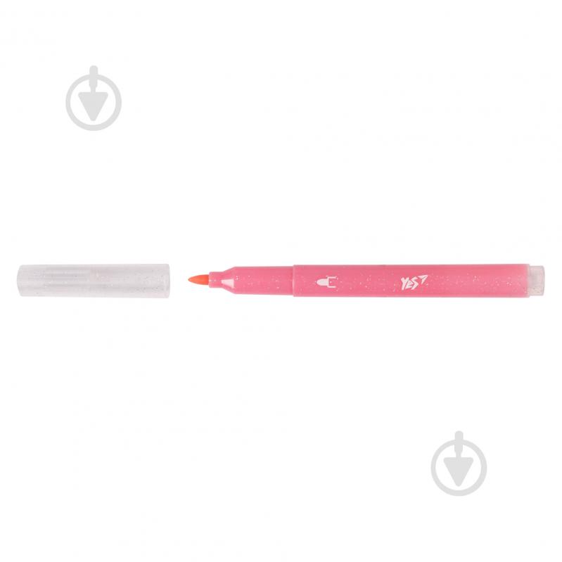 Набор фломастеров Line Friends 6 цветов глиттер YES - фото 3 Набор фломастеров Line Friends 6 цветов глиттер YES - фото 3