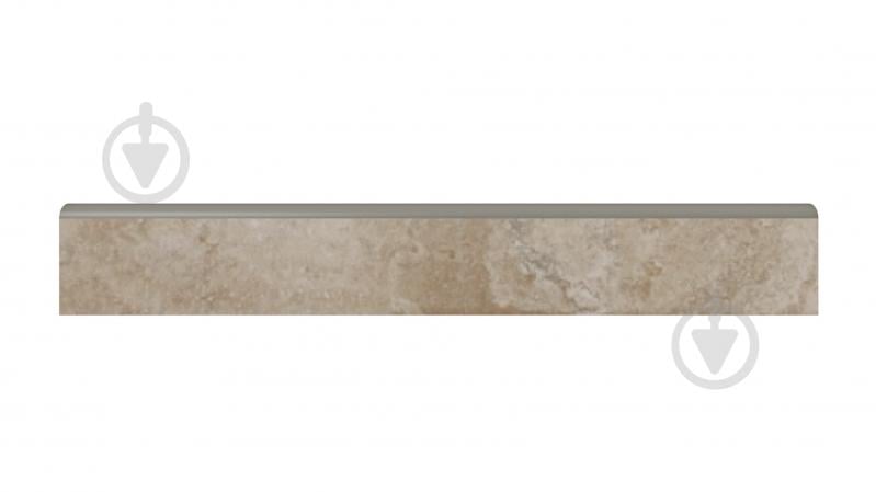 Керамический плинтус Декостайл суаро беж 7х42 - фото 1