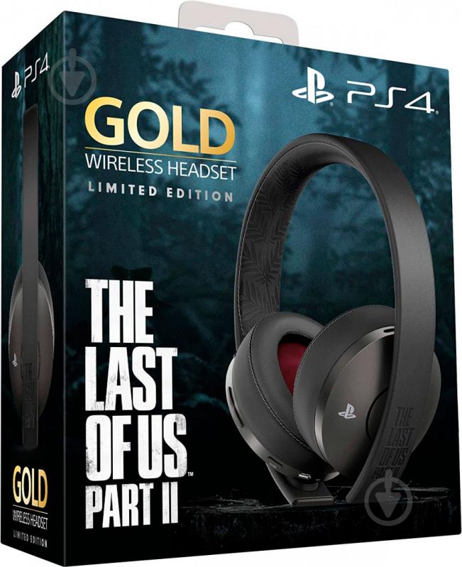 Гарнітура Sony Sony PS4 Wireless Headset Gold Limited Edition (The Last of Us Part II) black - фото 7