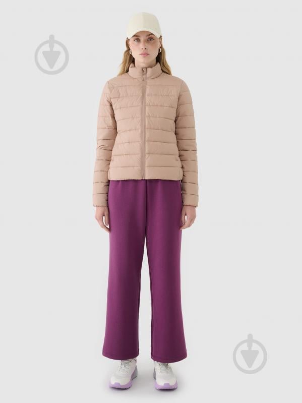 Куртка женская демисезонная 4F DOWN JACKET F533 4FWSS25TDJAF533-83S р.S бежевая - фото 7 Куртка женская демисезонная 4F DOWN JACKET F533 4FWSS25TDJAF533-83S р.S бежевая - фото 7