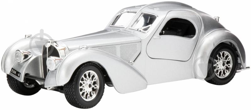 Автомодель Bburago 1:24 1936 Bugatti Atlantic 18-22092 - фото 1
