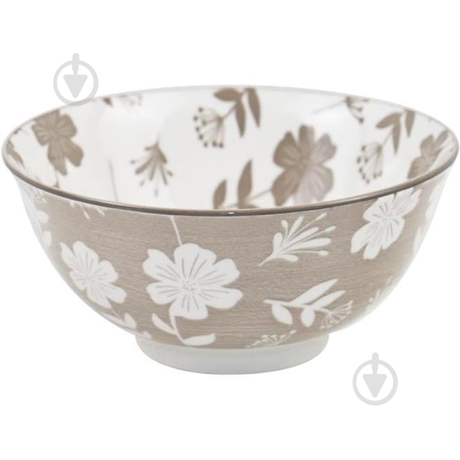 Салатник Ardesto Ravenna 620 мл 15 см бежевый (AR1315R) - фото 1