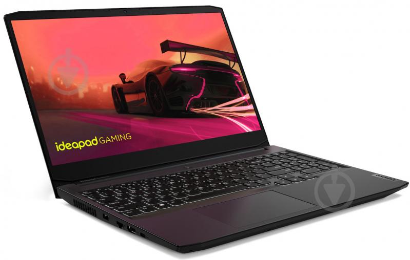 Ноутбук Lenovo ideapad Gaming 3 15ACH6 15,6" (82K20272RA) shadow black - фото 16