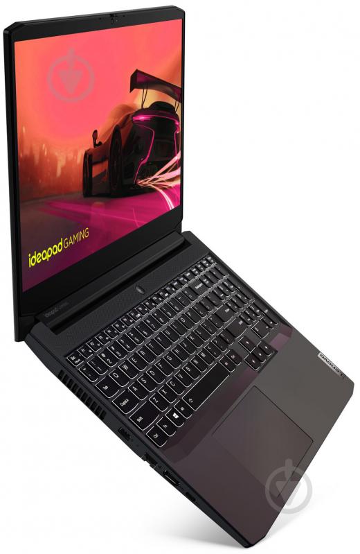 Ноутбук Lenovo ideapad Gaming 3 15ACH6 15,6" (82K20272RA) shadow black - фото 5