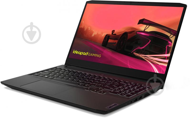 Ноутбук Lenovo ideapad Gaming 3 15ACH6 15,6" (82K20272RA) shadow black - фото 2