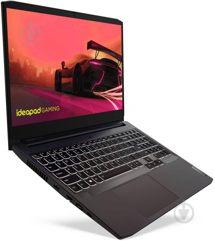 Ноутбук Lenovo ideapad Gaming 3 15ACH6 15,6" (82K20272RA) shadow black - фото 15