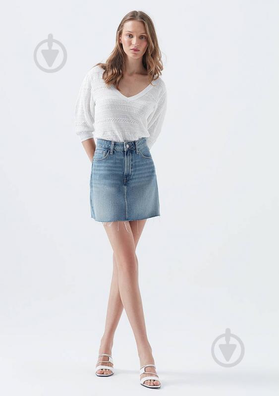 Юбка Mavi LINDSAY Shaded Indigo Denim 130560-28088 р. M синий - фото 2