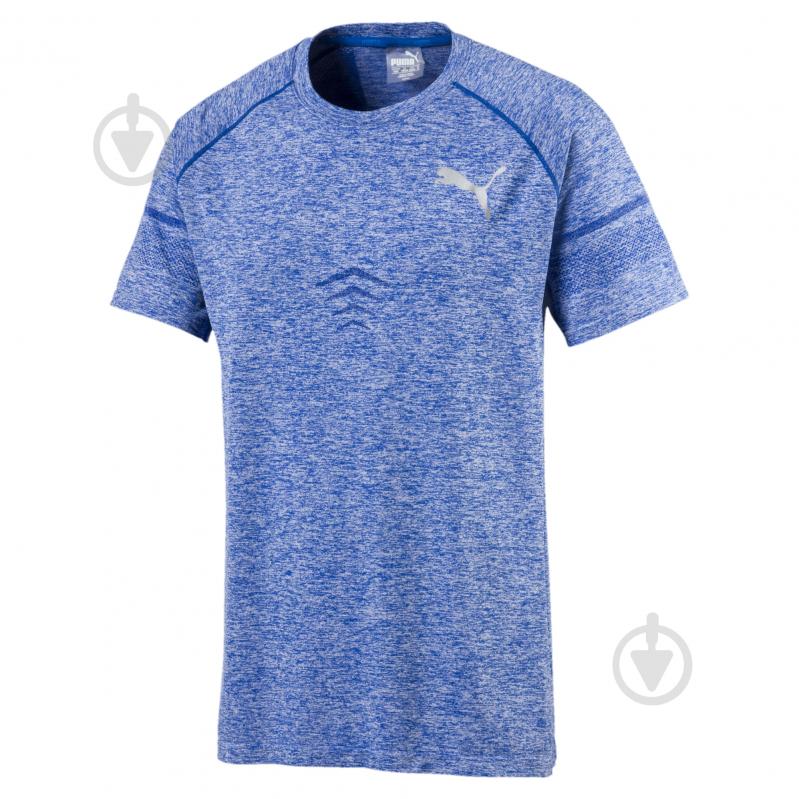 Футболка Puma VENT EvoKnit SS Tee 51562803 р.S синий - фото 1 Футболка Puma VENT EvoKnit SS Tee 51562803 р.S синий - фото 1