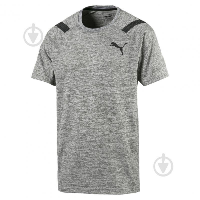 Футболка Puma BONDED TECH SS TEE 51564301 р.S сірий - фото 1