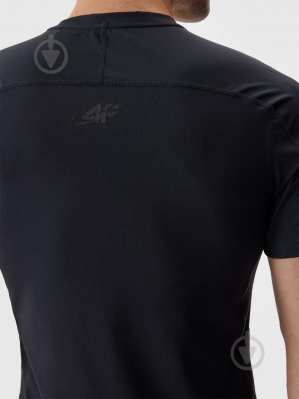 Футболка 4F TSHIRT FNK M765 4FRAW23TFTSM765-30S р.M чорний - фото 5