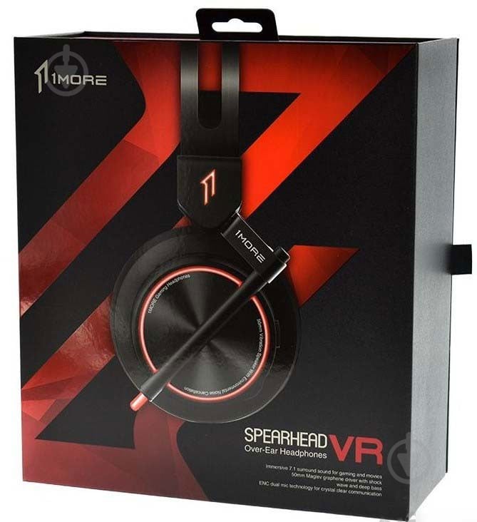 Гарнитура 1More Spearhead VRX Gaming Headphones (H1006) black - фото 4