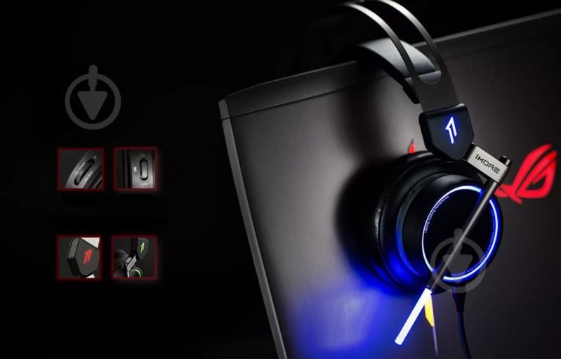 Гарнитура 1More Spearhead VRX Gaming Headphones (H1006) black - фото 5